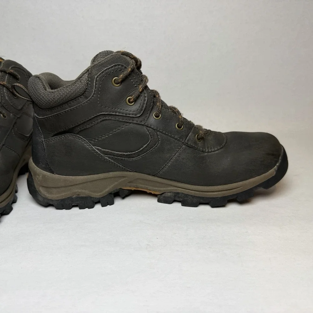 Timberland Timberdry Waterproof Boots Boys Size 6 Brown Leather Lace Up Ankle